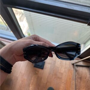 Dior Blue Butterfly Sunglasses